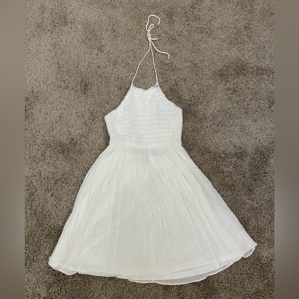 White lulus dress